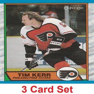 Tim Kerr Hockey Card Collection